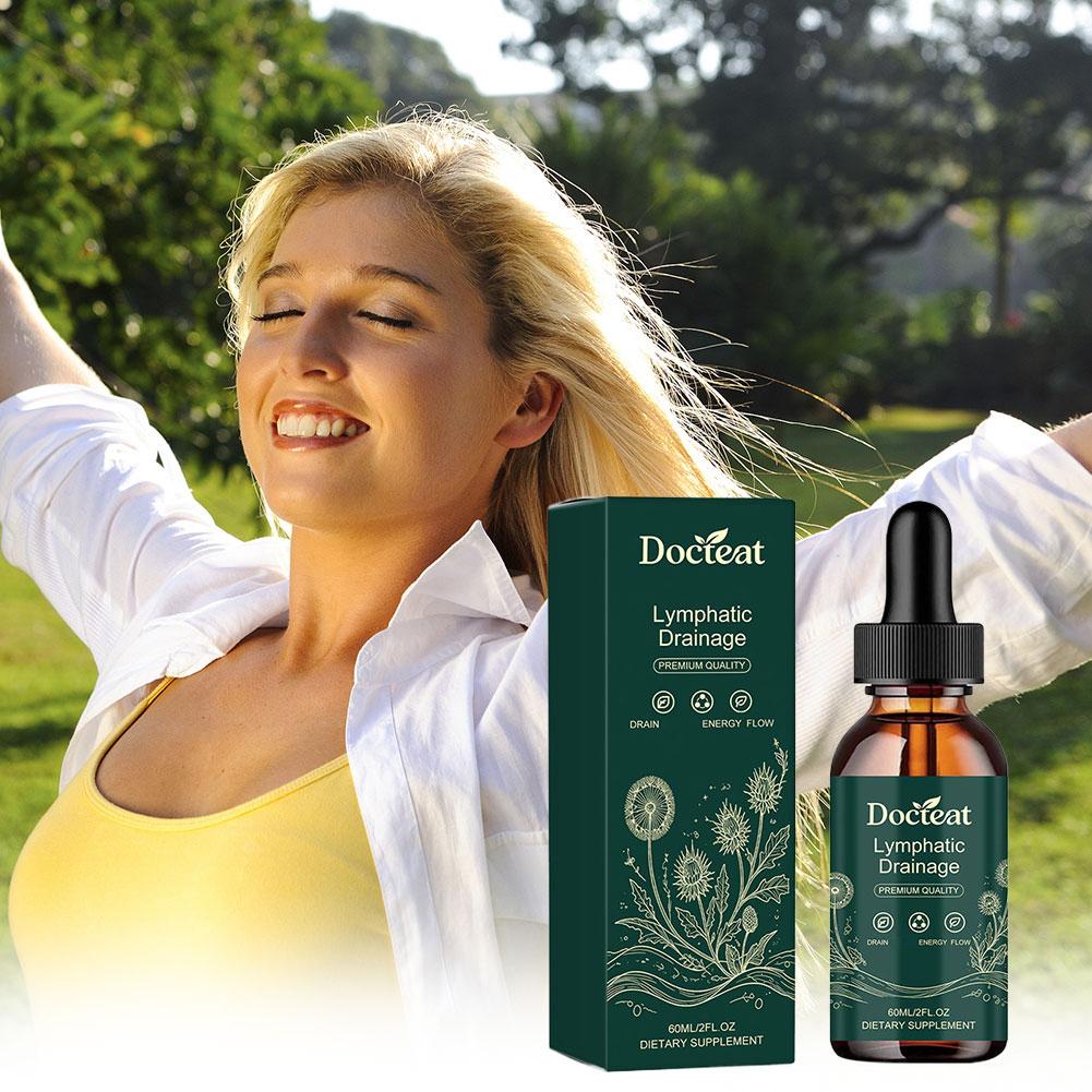 Herbal Wellness For You - 60ml Docteat Lymphatic Drainage Herbal Drops,