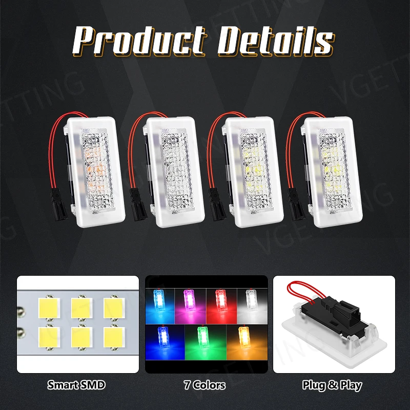 LED Foot-Well Lights For Tesla - Wellness X ulasan dan harga