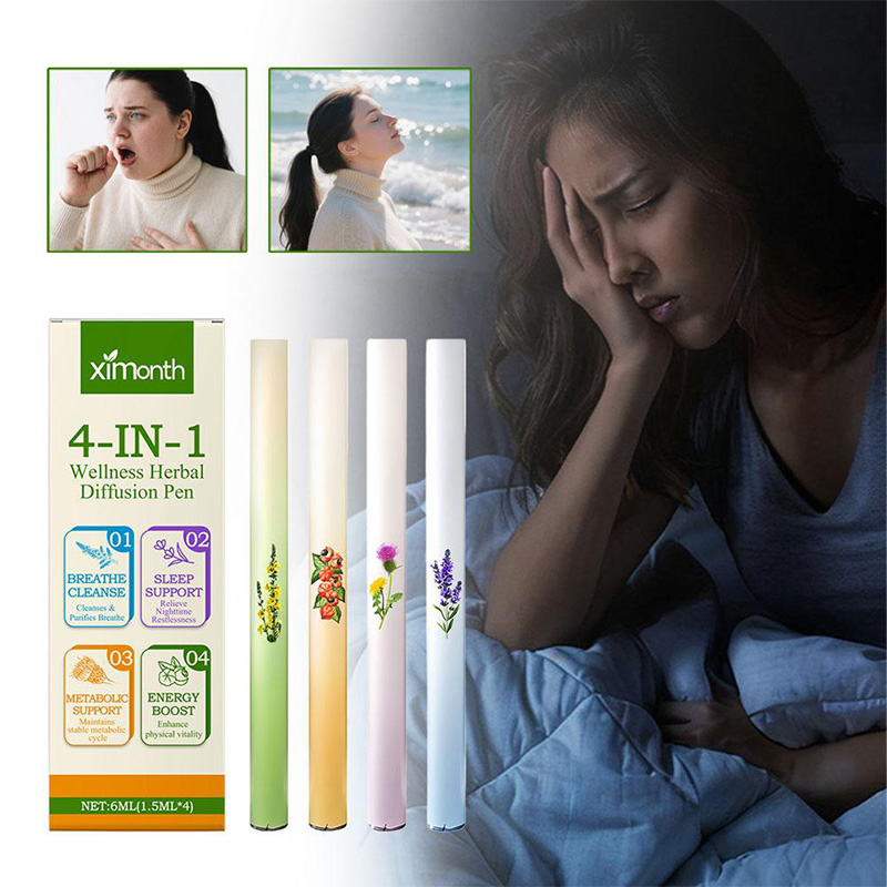 4-In-1 Herbal Diffusion Pen Se - Herbal Wellness For You ulasan dan harga