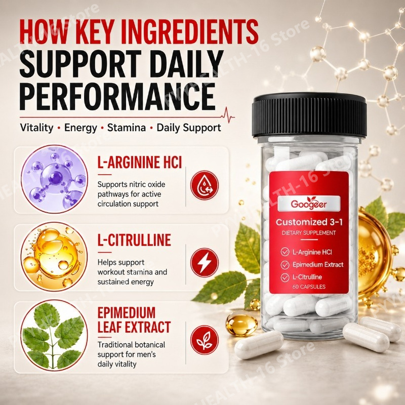 L-Arginine HCl with L-Citrulli - Herbal Wellness For You ulasan dan harga