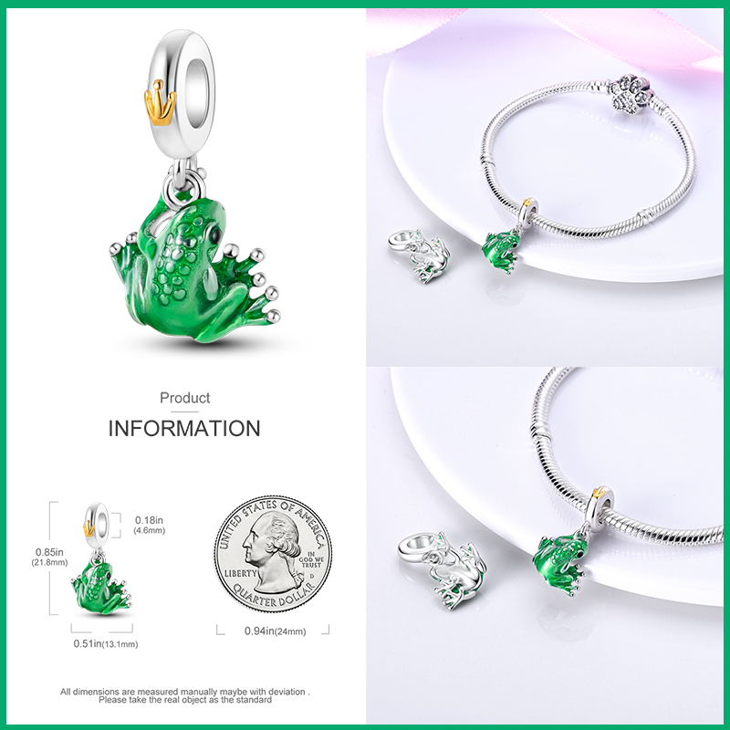 925 Sterling Silver Tree of Li - Red Clover Flower ulasan dan harga