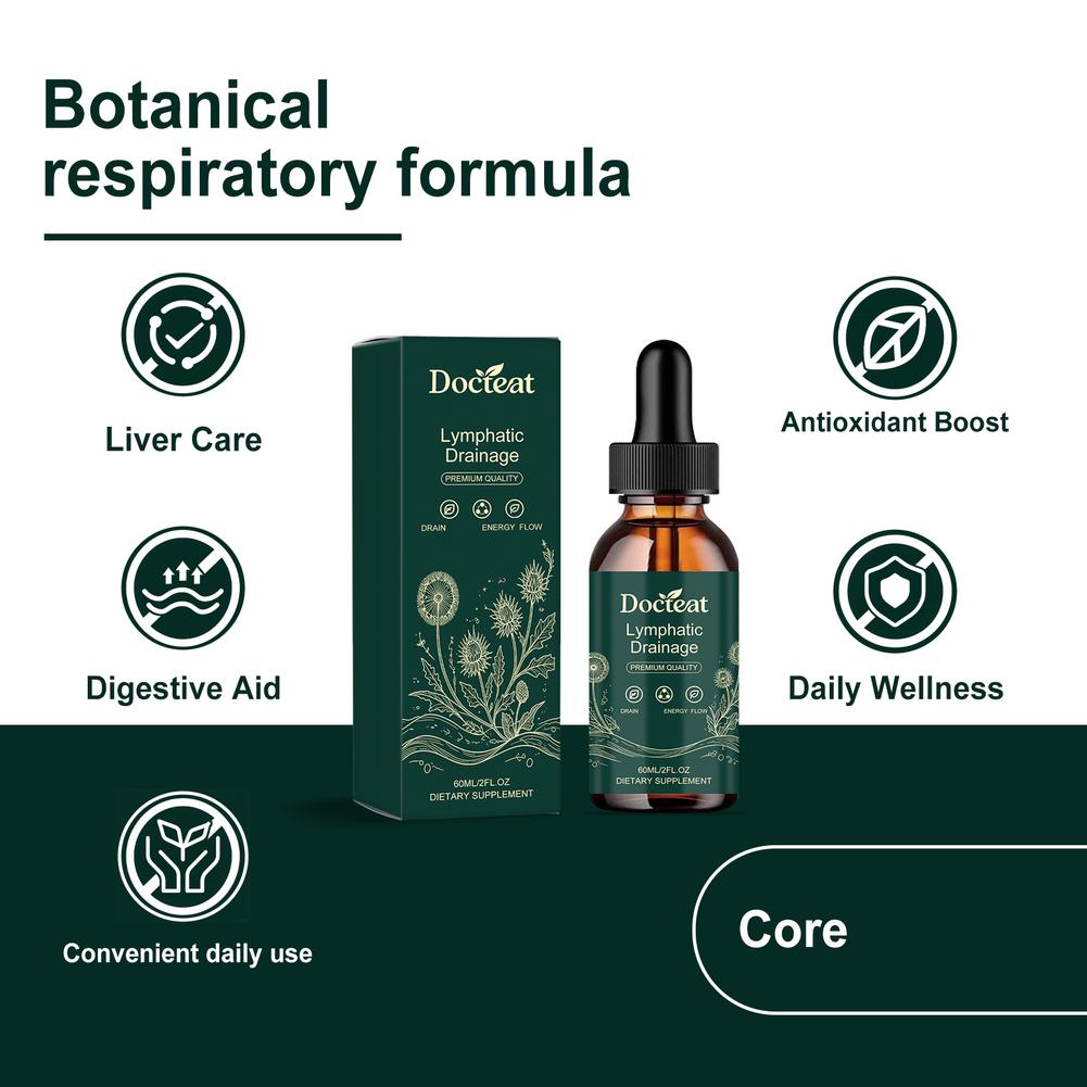 60ml Docteat Lymphatic Drainag - Herbal Wellness For You ulasan dan harga