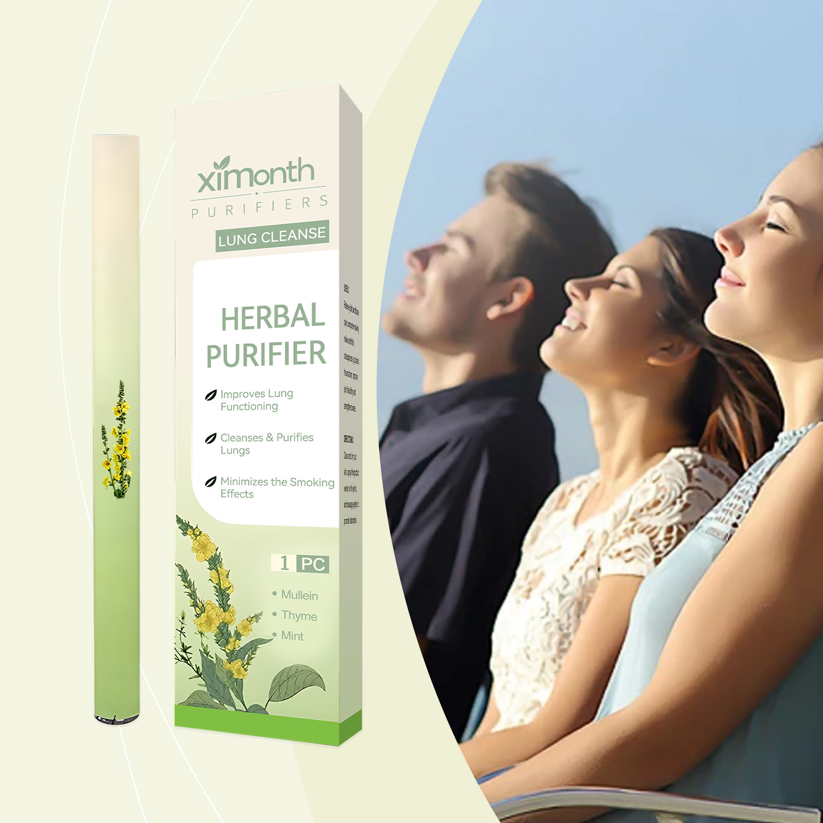 Natural Herbal Breathing Stick - Herbal Wellness For You ulasan dan harga