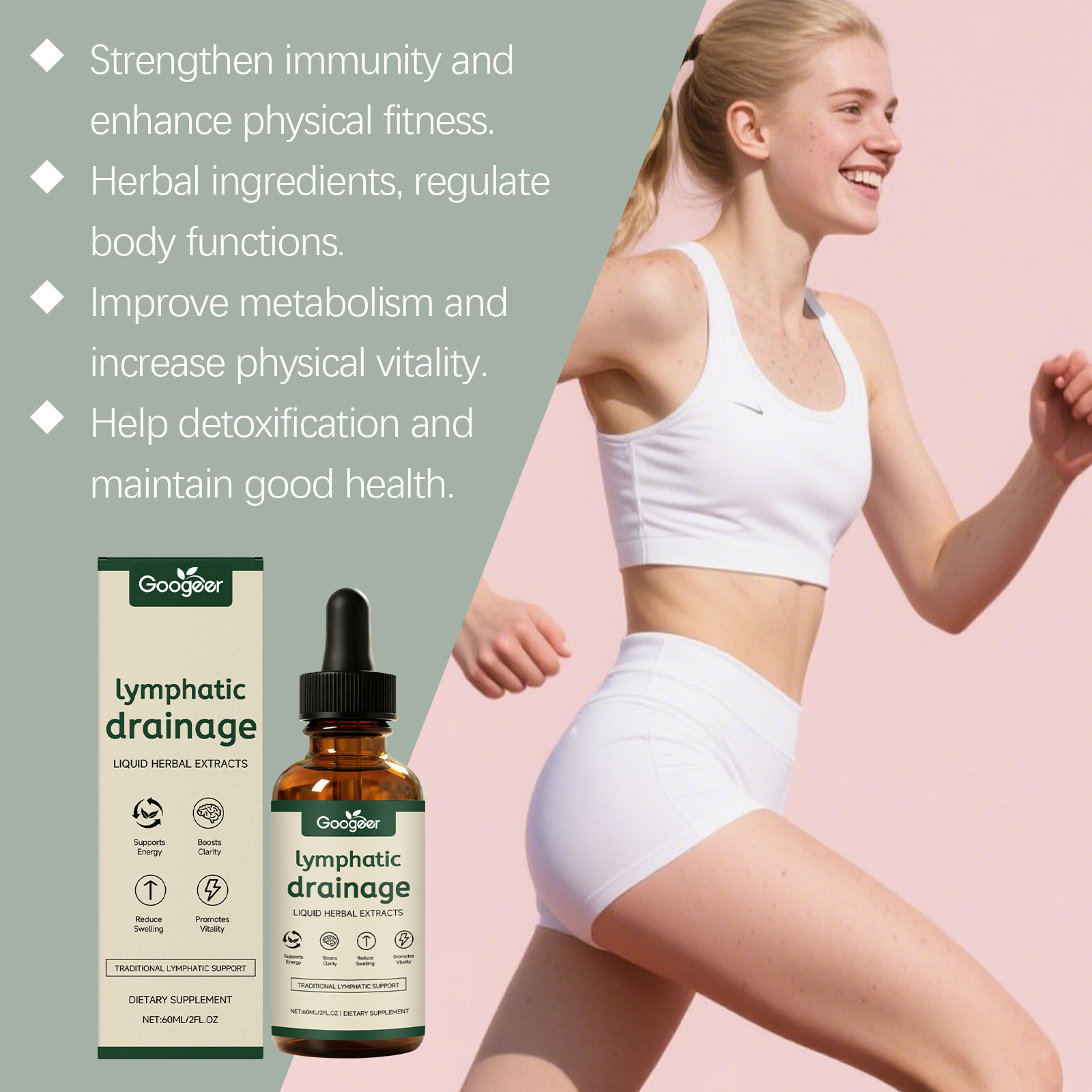 Lymphatic Drainage Drops 11-in - Herbal Weight ulasan dan harga
