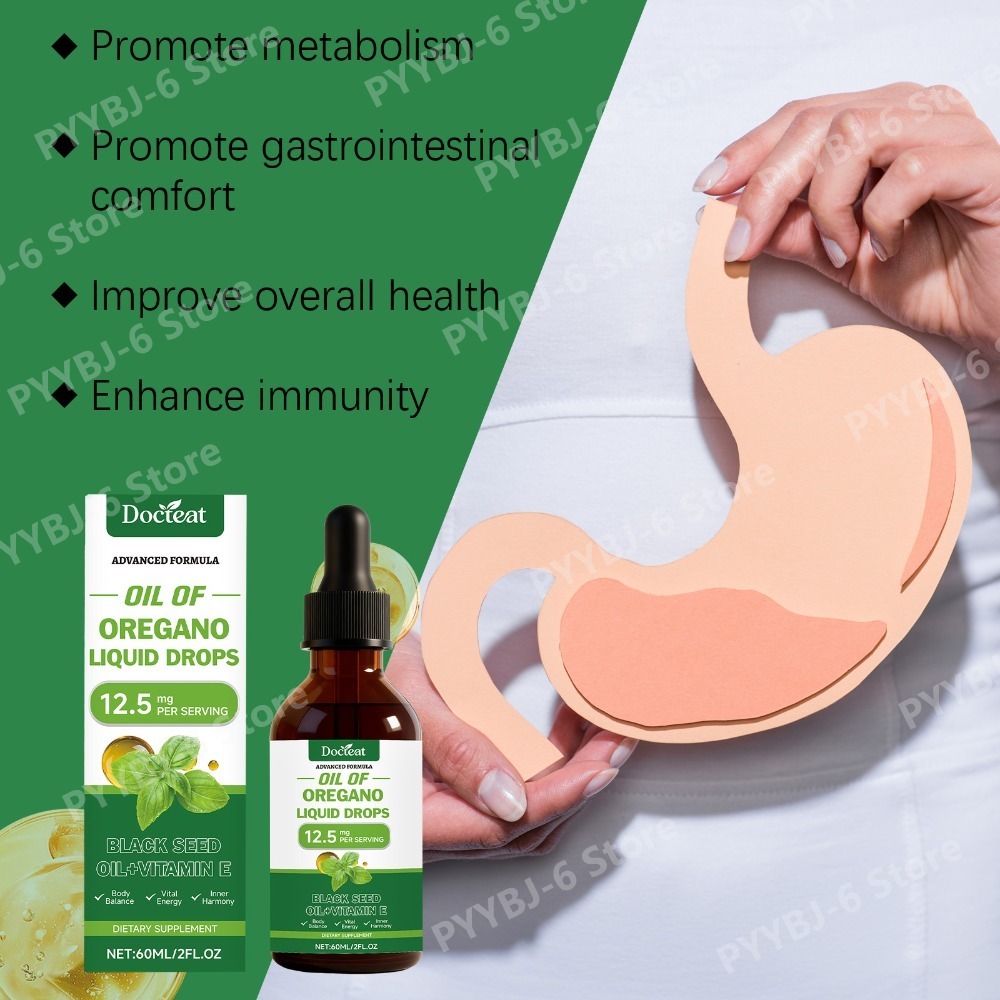 Oregano Oil Liquid Drops 60ml  - Herbal Wellness For You ulasan dan harga