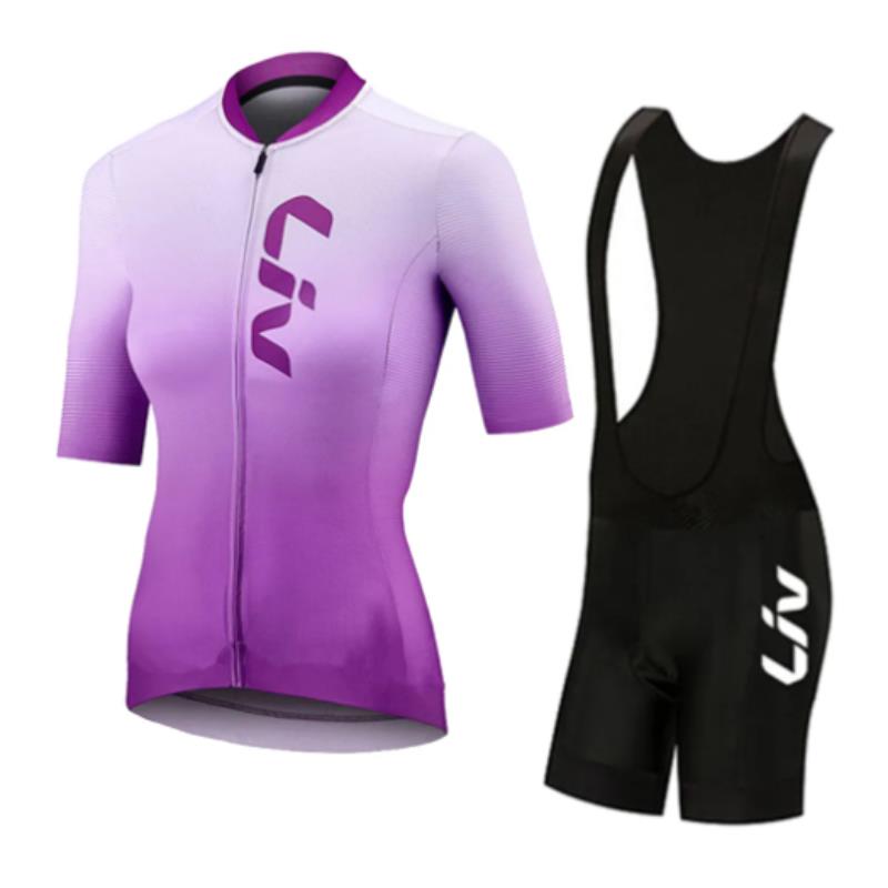 LIV Summer Cycling Jersey Bib  - Wellness X ulasan dan harga