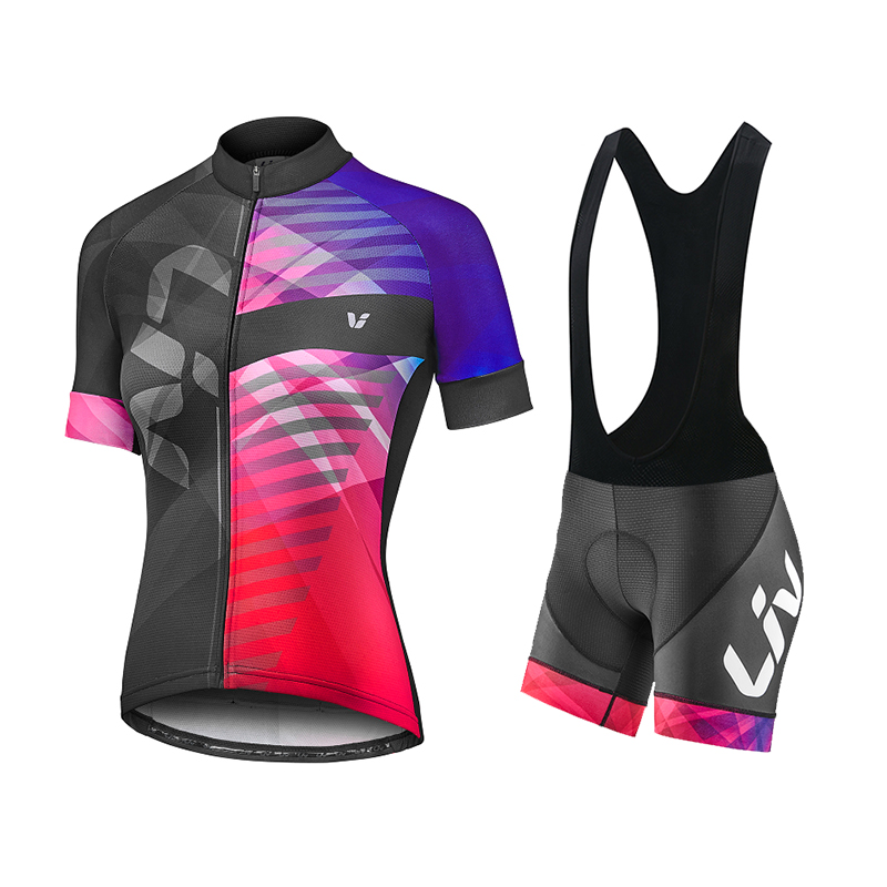 LIV Summer Cycling Jersey Bib  - Wellness X ulasan dan harga